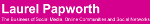 Logoen til laurelpapworth.com